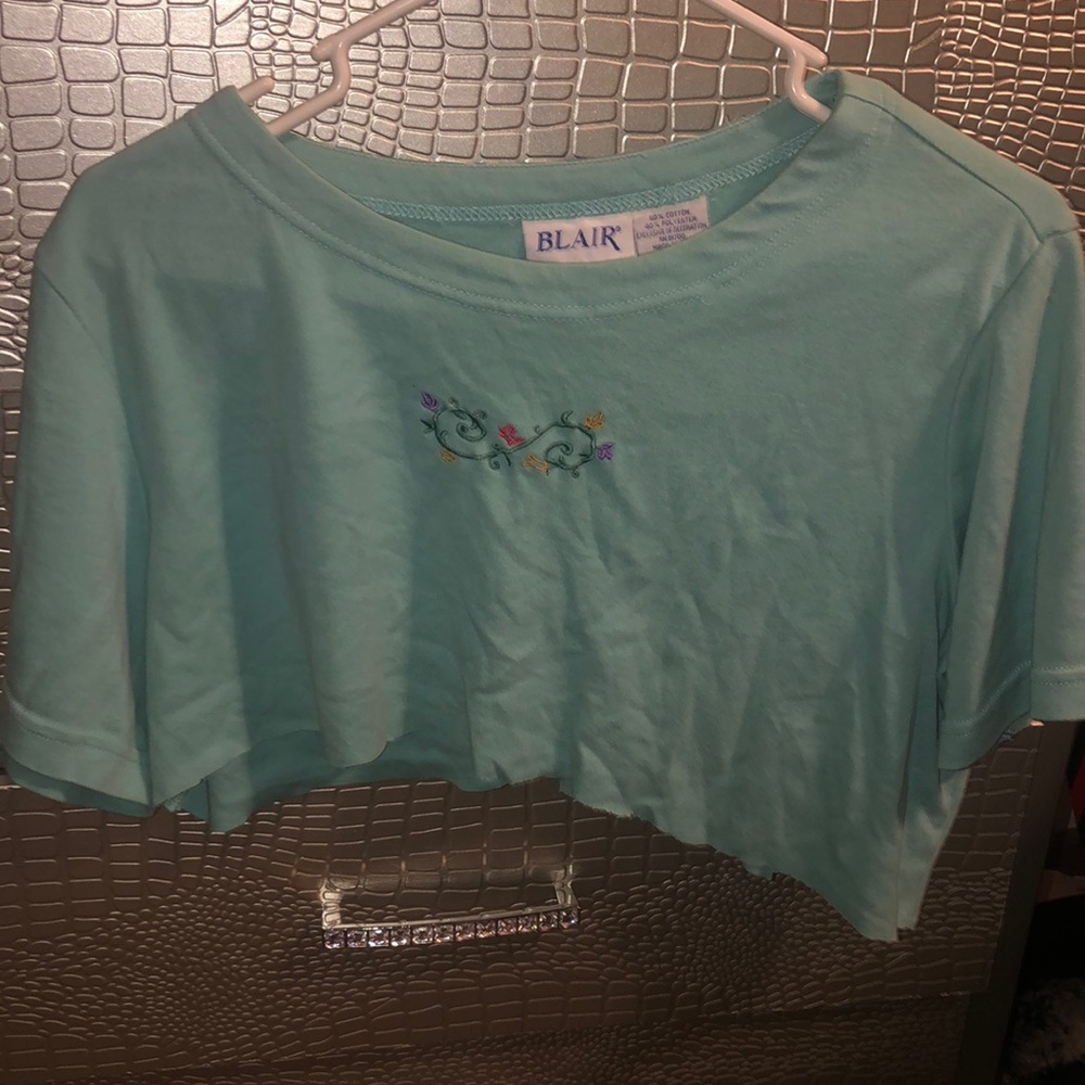 Vintage cropped tee